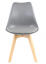 Blagovaonska stolica siva skandinavski stil Basic