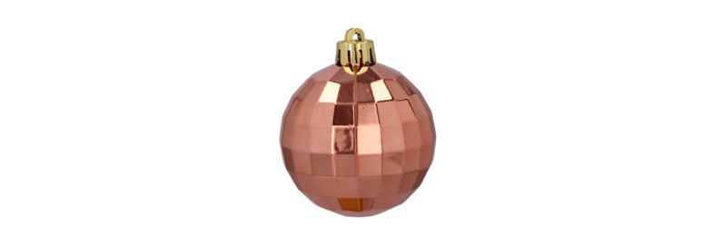 Karácsonyi gömbök 35db Copper
