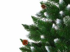 Weihnachtsbaum Kiefer 180cm mit Zapfen Luxury Diamond