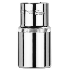12 élű, meghosszabbított, 1/2", 30 mm-es csupasz dugókulcs 08-084