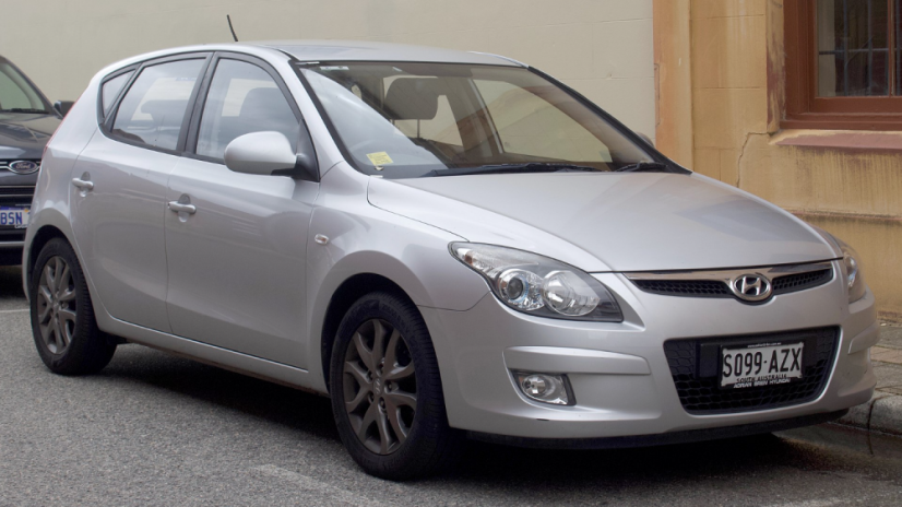 Cotieră Hyundai I30 1 - Armster 2, piele-eco, neagră