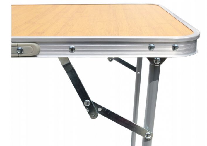 Kemping asztal 80x60cm Brown