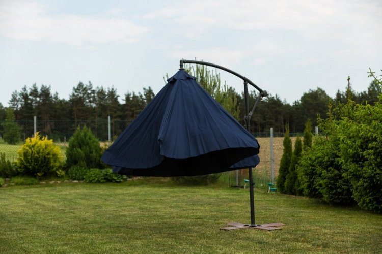 Umbrelă de gradină pliabilă 350cm Blue