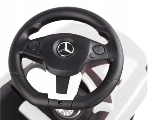 Mașinuță fără pedale - Mercedes alb
