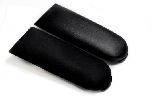 Capac pentru cotieră VW Golf 4, piele-eco, neagră