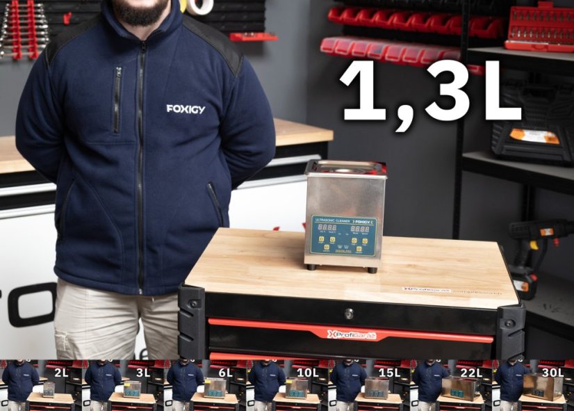 Ultrahangos tisztító 1,3L JPS-08A