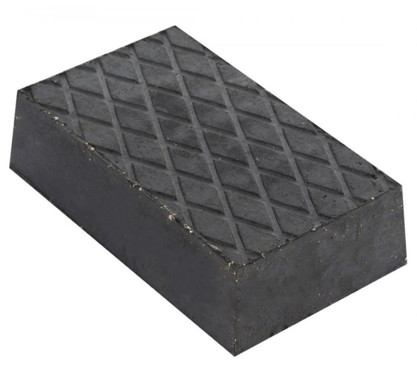 Gumi alátét 220 x 130 x 55 mm