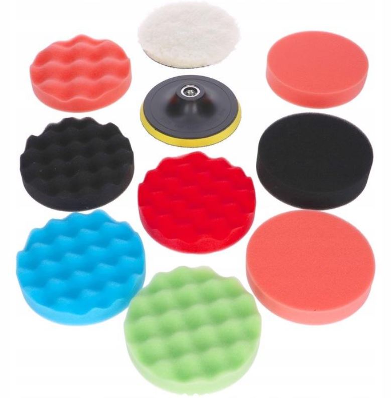 Polírozó korong szett 125mm 11db