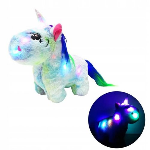 Unicorn de pluș cu LED-uri Rarity