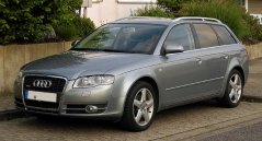 Naslon za roko AUDI A4 (B6, B7) kovinski adapter, Črna, eko usnje