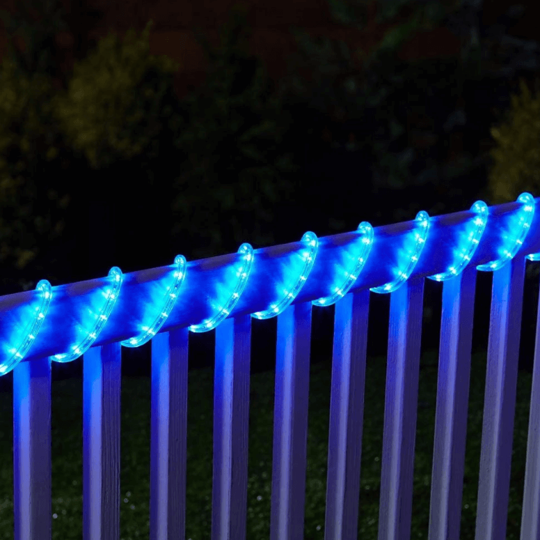 Karácsonyi LED fénycső 20 m 480 LED 8 funkcióval Kék