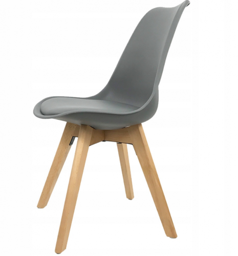 Blagovaonska stolica tamno siva skandinavski stil Basic