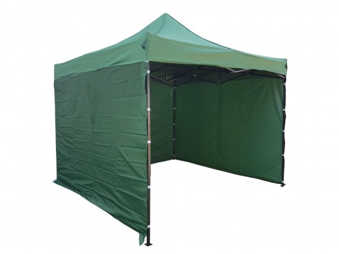 Ножична палатка 3х3 зелена HQ