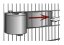Belátásgátló szalag 19cm x 35m 450g/m2 Grafit + kapcsok 24db