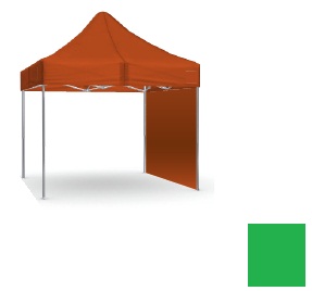 Masivna zelena stranica za šotor 3x3 m SQ / HQ / EXQ