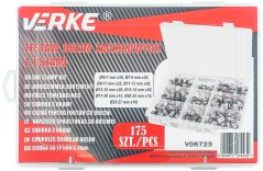 Tömlőbilincs készlet 175db