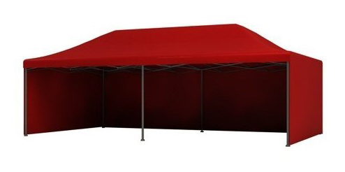 Sklopivi šator (pop up) 3x6 crveni SQ