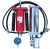Zostava k 50T lisu hydraulicko-pneumatická pumpa Carmax
