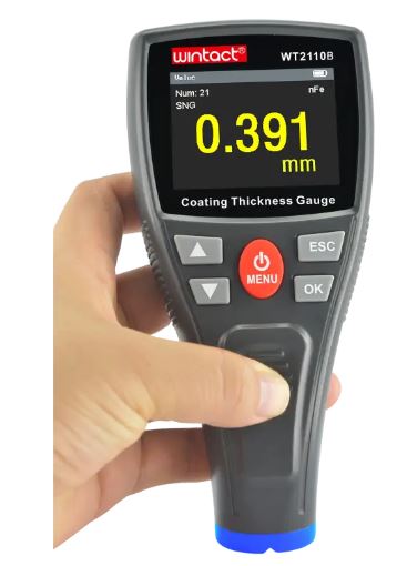 Wintact WT2110B festékvastagságmérő