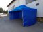 Ollós sátor 3x6 kék SQ