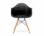 Blagovaonska stolica Black Modern