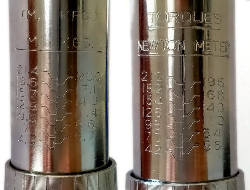 Cheie dinamometrică 1/2" 42-210Nm 480mm TA4019