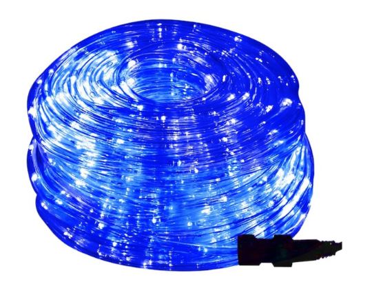 Instalaţie luminoasă – tip șarpe 10m 240LED 8 Funcții Albastru