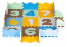 Hab puzzle - oktató szőnyeg 114x87cm Color number