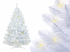 Karácsonyfa - Jegenyefenyő 150cm Fehér Elegance