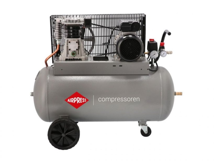 Kétdugattyús kompresszor HL 375-100 Pro 10bar 90l 230V