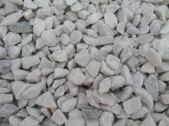 Okrasni kamni Bianco Carrara 8-16mm 23kg