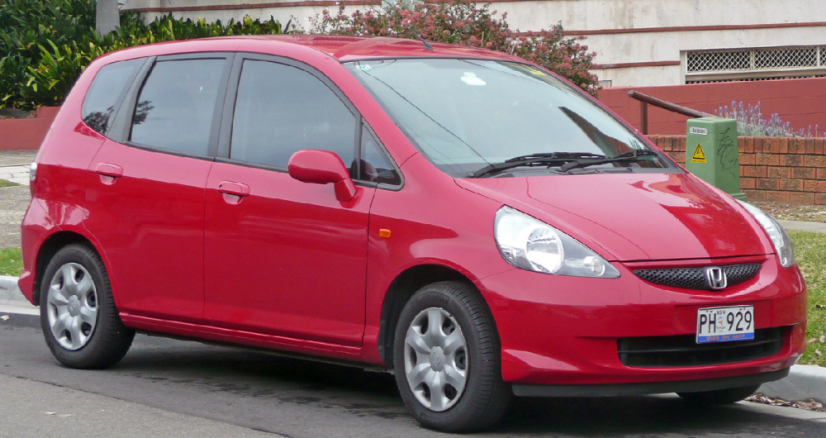 Naslon za ruke Honda JAZZ, crni, eko koža