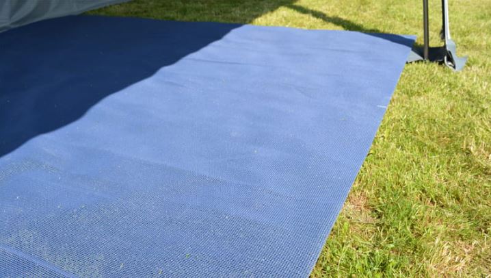 Постелка за къмпинг 1x2,5m 430g синя