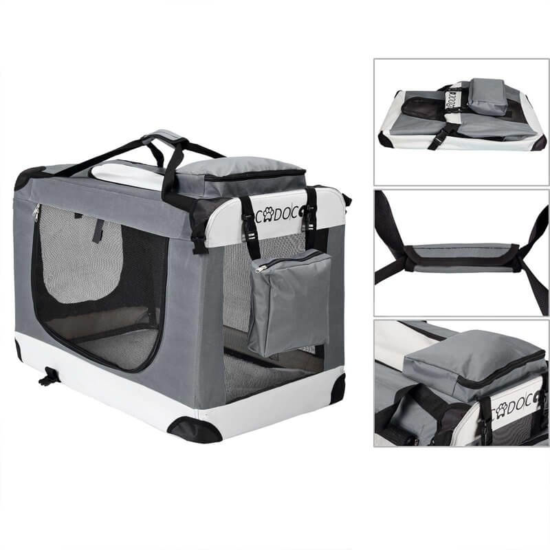 Hordozható táska 50 x 35 x 35 cm Grey – S