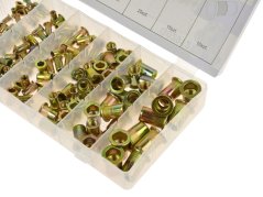 Set piulițe nituibile Oțel M3-M10 150buc G02912