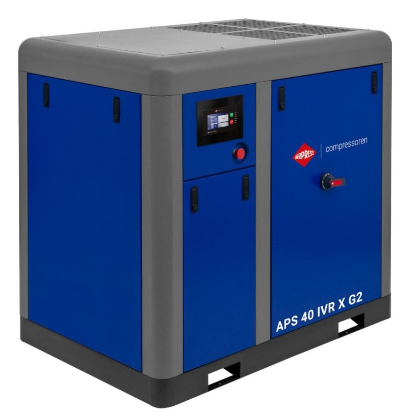 Csavarkompresszor APS 40 IVR X G2 10 bar 40 LE/30 kW 1520-4950 l/min 369440-IVR-G2