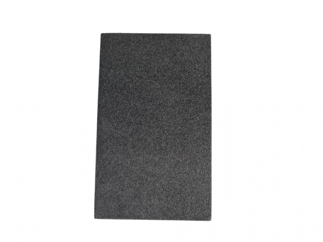 Habszivacs tábla PE foam 35kg/m3 50x50x3cm fekete