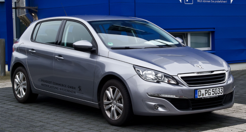 Könyöktámasz Peugeot 308 2 - Armster 2, fekete, öko-bőr