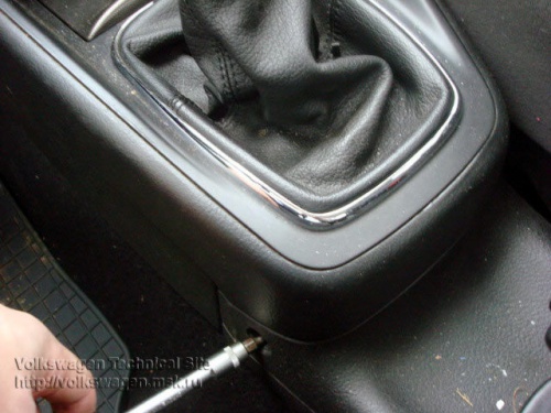 Naslon za roke VW Golf 4 (1J), Črna, eko usnje