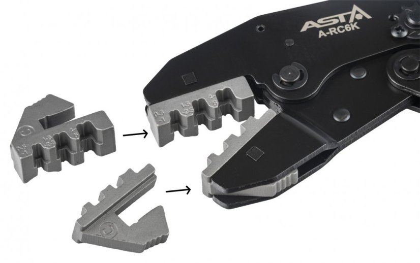 Клещи за пресоване със сменяеми челюсти A-RC6K