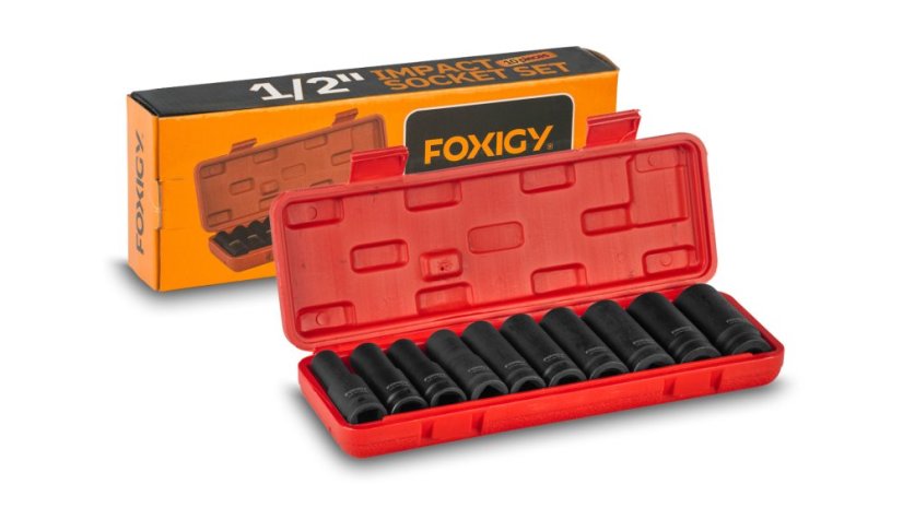 Set extensii tubulare 1/2" 78mm 10buc 10-24mm