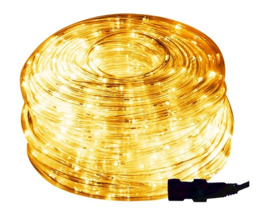 LED-es karácsonyi fényfüzér 10 m 240 LED 8 funkcióval Meleg fehér