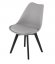 Blagovaonska stolica siva skandinavski stil Dark-Basic