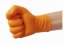 Nitrilne radne rukavice Orange PREMIUM L 50 kom