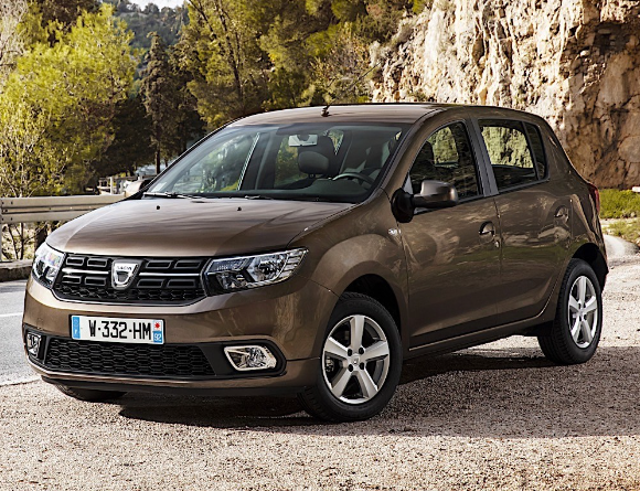 Könyöktámasz Dacia SANDERO 2016+, fekete, textil borítás