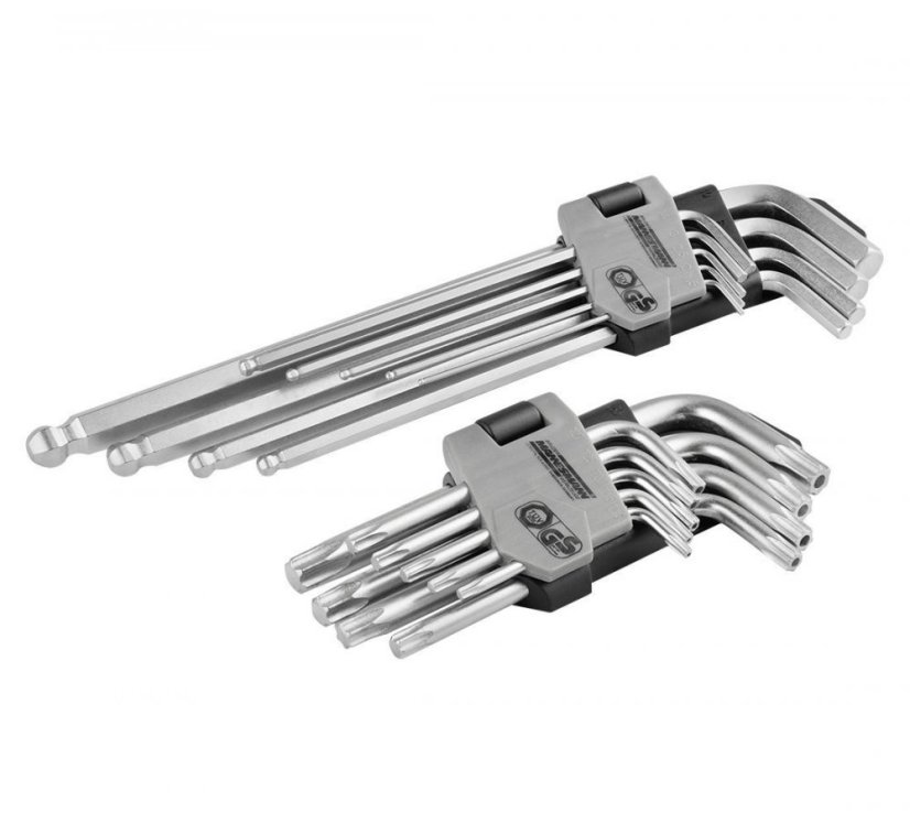 Imbuszkulcs + Torx készlet 18 db Professional