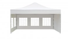 Sklopivi šator (pop up) 3x4,5 bijeli Premium quality