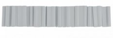 Belátásgátló szalag rögzítő klipsz 4,75cm, grey, 40db