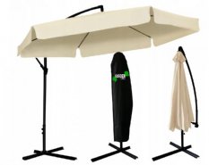Градински чадър 350cm BEIGE Trabem