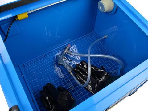 Cabină de sablat 90L/230V/7bar